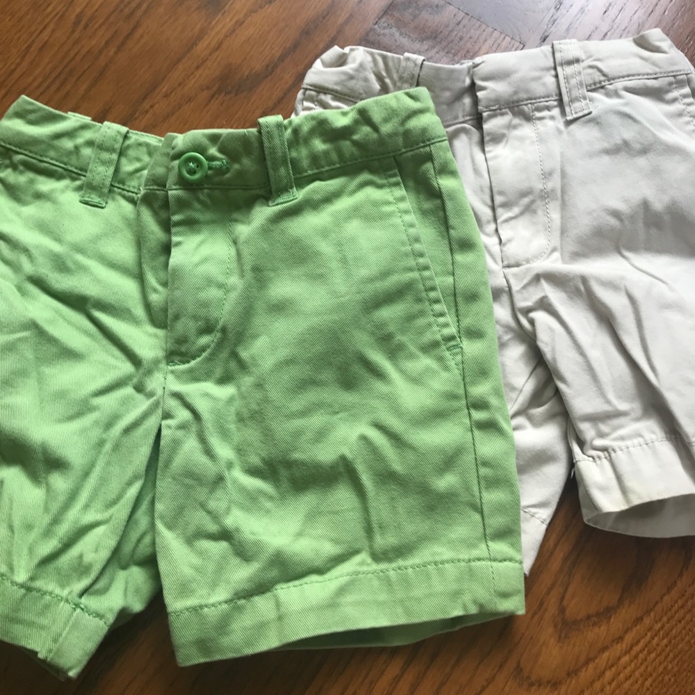 J. Crew Crewcuts boys shorts lot of 2 size 3T